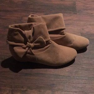 Tan Booties